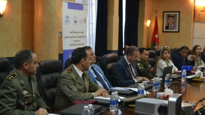 الزيارة الدراسية حول استقبال اللاجئين - الاردن 20 - 27 أفريل 2018