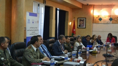 الزيارة الدراسية حول استقبال اللاجئين - الاردن 20 - 27 أفريل 2018