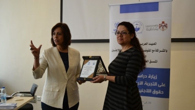 الزيارة الدراسية حول استقبال اللاجئين - الاردن 20 - 27 أفريل 2018