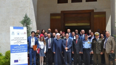 الزيارة الدراسية حول استقبال اللاجئين - الاردن 20 - 27 أفريل 2018