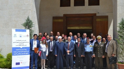 الزيارة الدراسية حول استقبال اللاجئين - الاردن 20 - 27 أفريل 2018