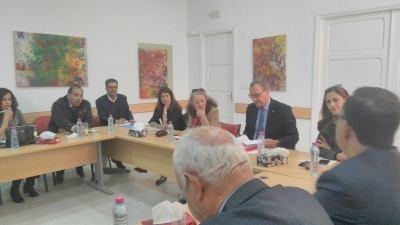 زيارة المدير الإقليمي لليونسكو و الاجتماع مع منظمات المجتمع المدني 13 أفريل 2018