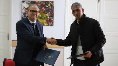 إتفاقية شراكة بين المعهد العربي لحقوق الإنسان و جمعية المركز التونسي المتوسطي3